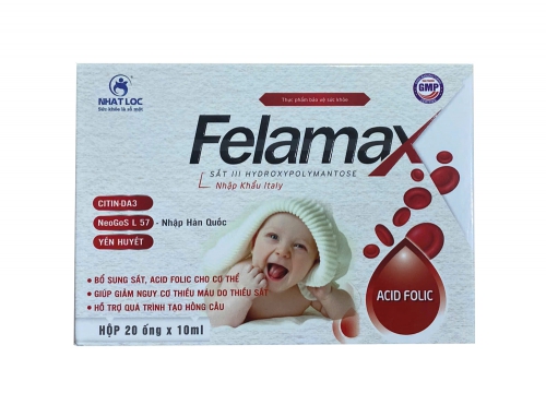 Felamax - Bổ máu dạng ống