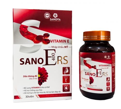 SANO E400 RS - Vitamin E nhập khẩu Mỹ